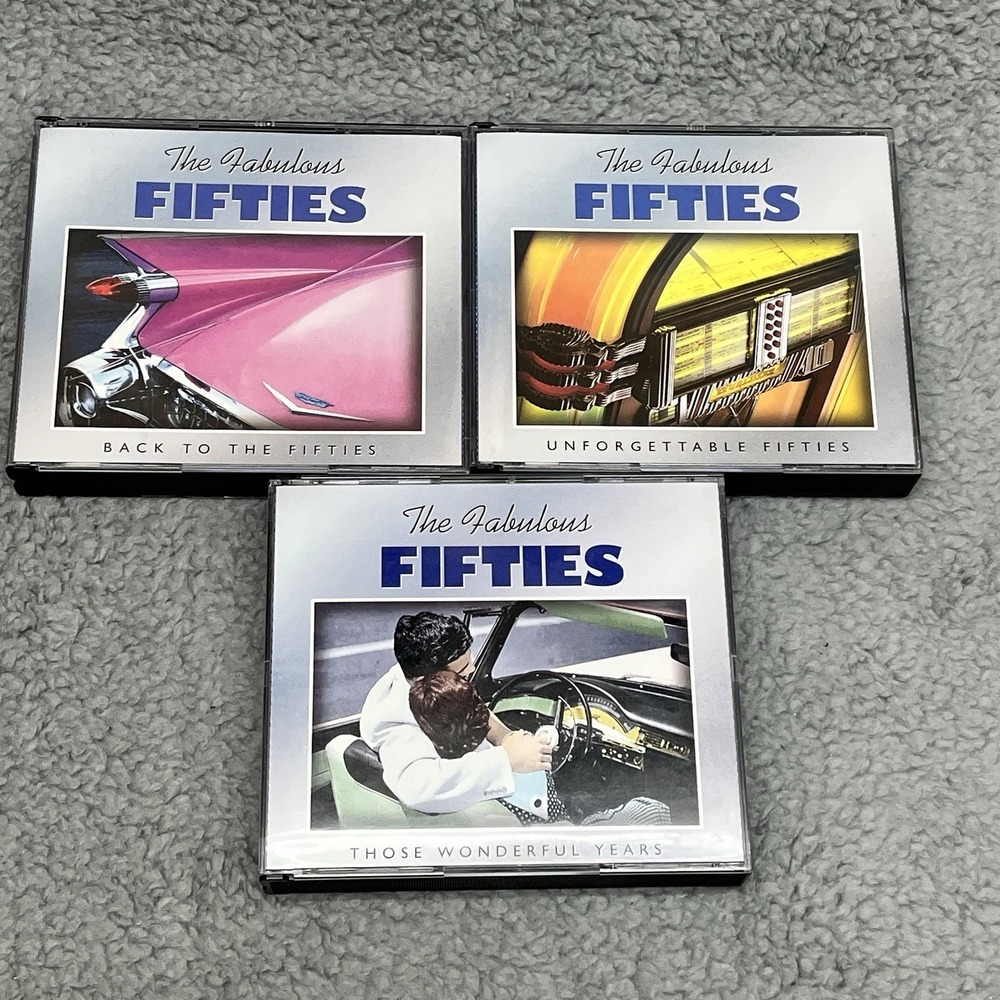 The Fabulous Fifties 9 CD Box Set‎ 150 Songs Johnny Mathis Nat King Cole